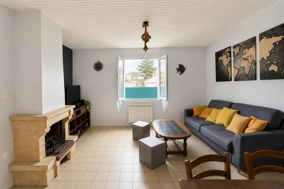Maison familiale à 500m de la plage avec jardin House in La Tranche-sur-Mer