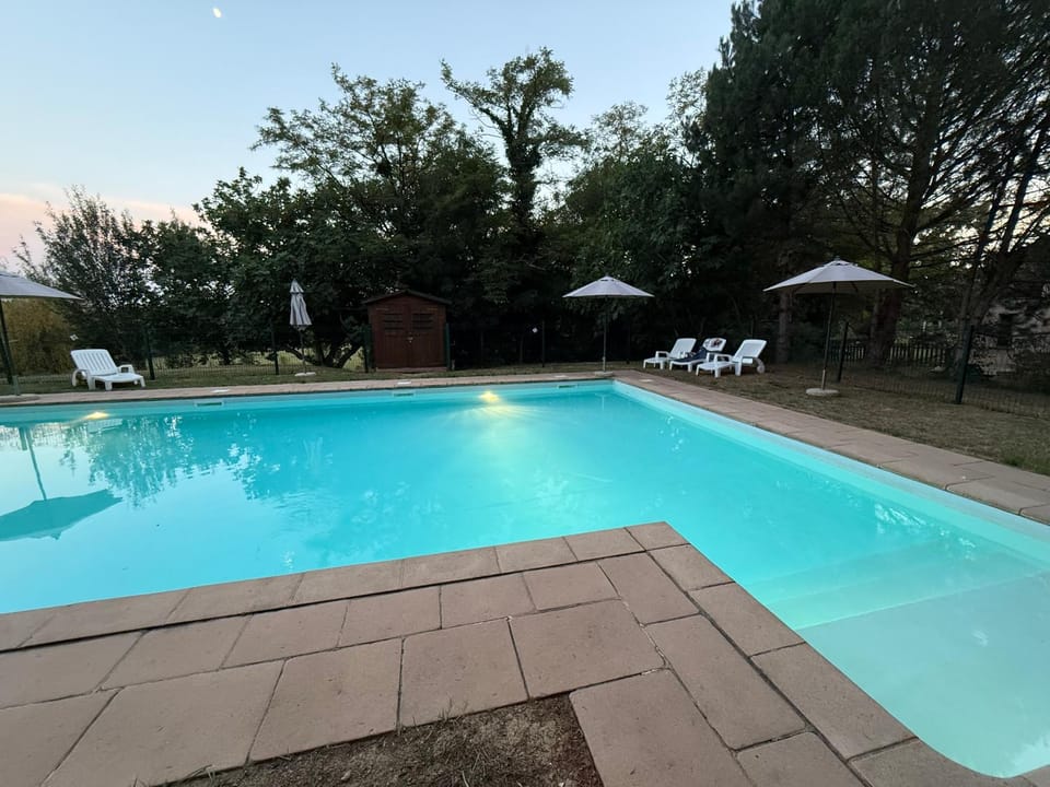 Day, Pool view, Swimming pool, sunbed