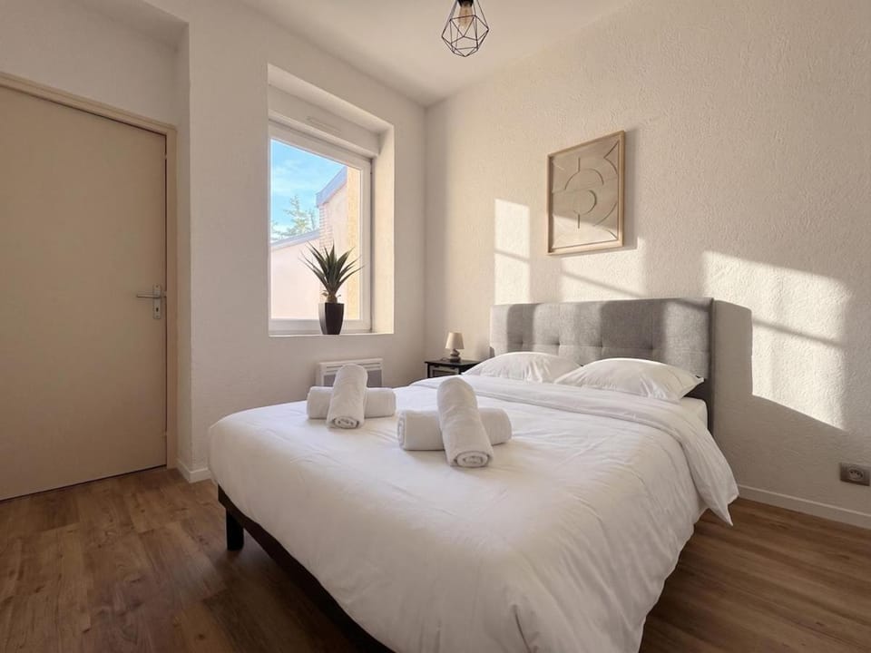 Le Dévi 2, Central, Cozy, Free street parking Apartment in Reims
