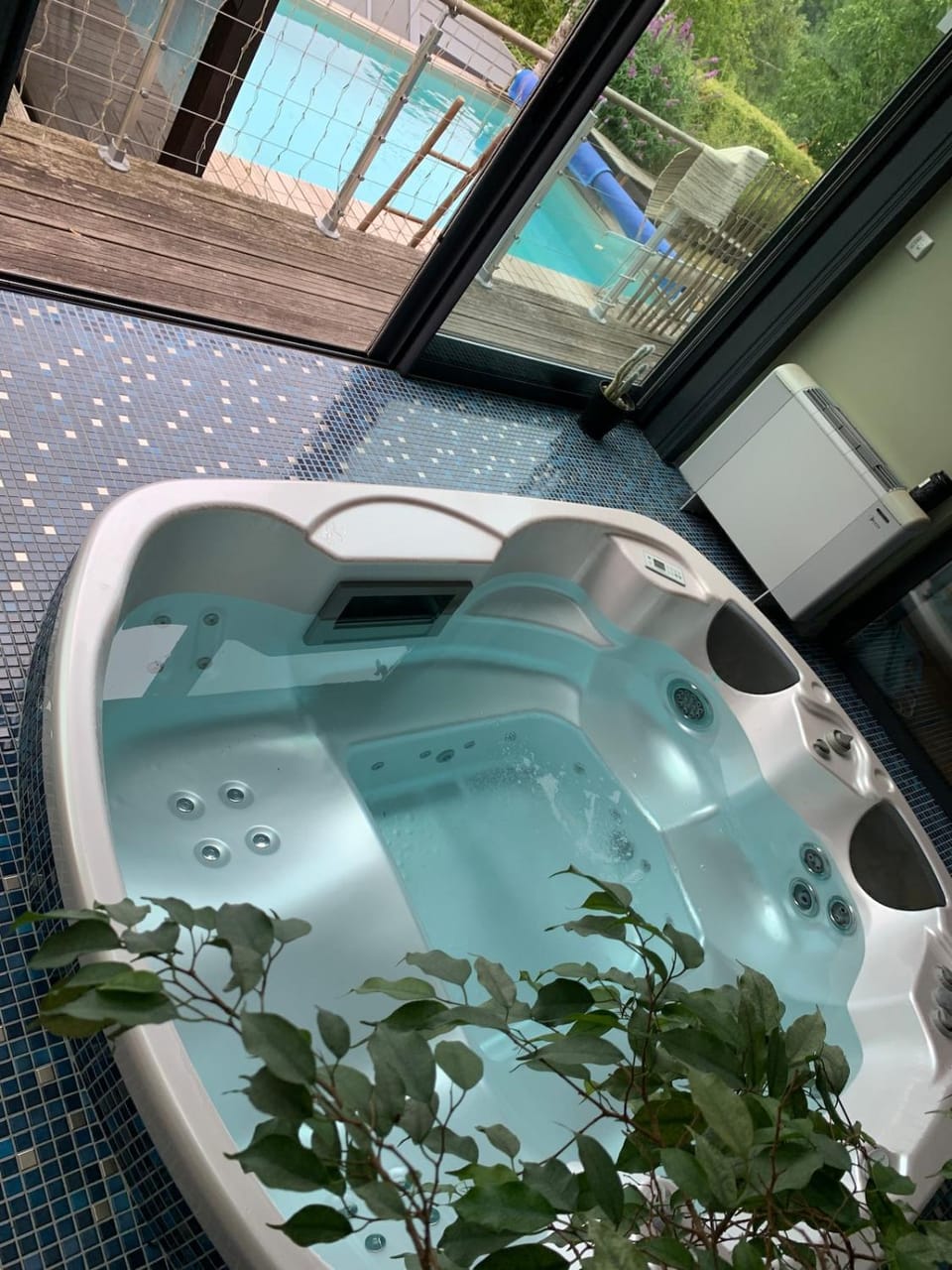 Jacuzzi Piscine Nature Animaux Apartment in Grand Est