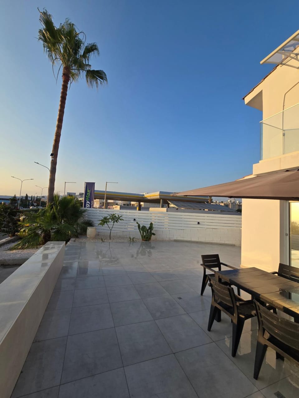 Property building, Patio, Day, View (from property/room), Balcony/Terrace