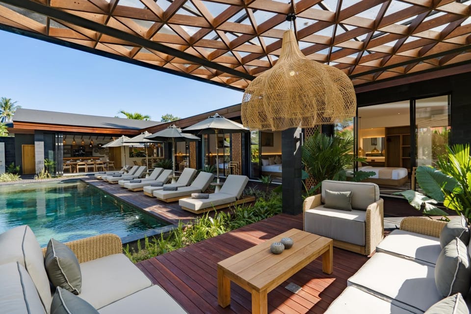 Seating area, Swimming pool