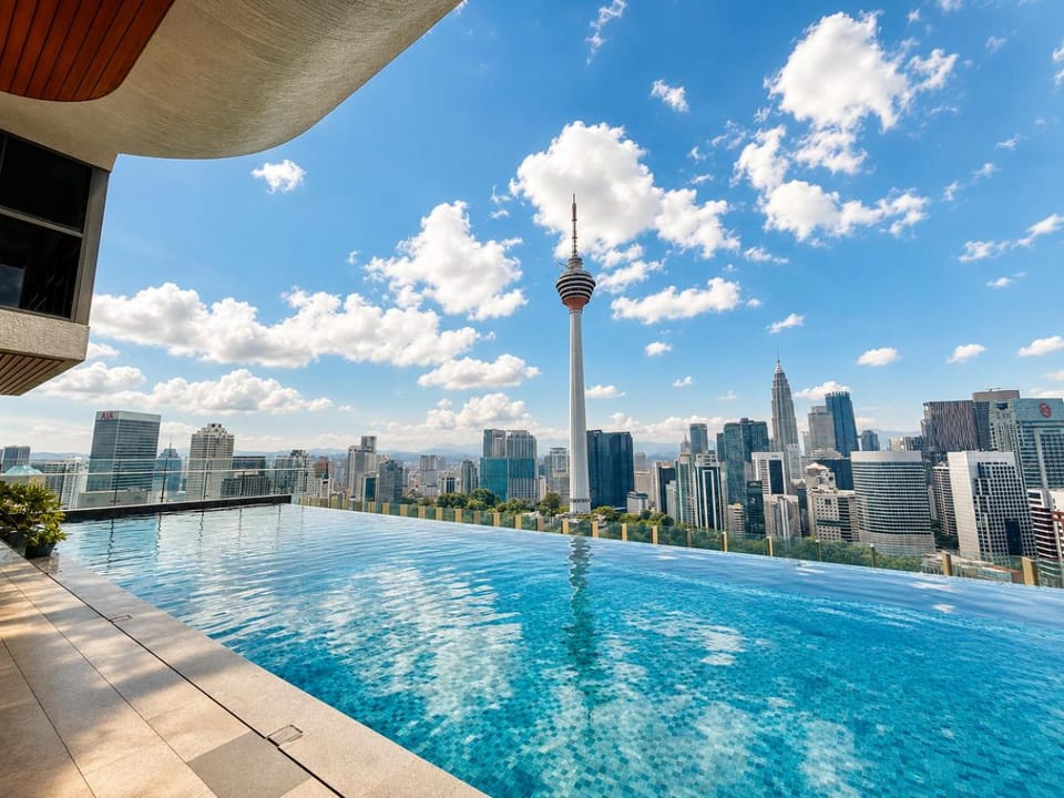Property building, Day, City view, Pool view, Swimming pool, Swimming pool