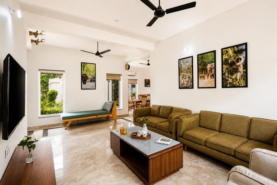 ELIVAAS Signature Puvalgarh Farms Bramble 4-BHK Villa with Patio, Garden, Outdoor Sit-Out and Bonfire Area Villa in Uttarakhand