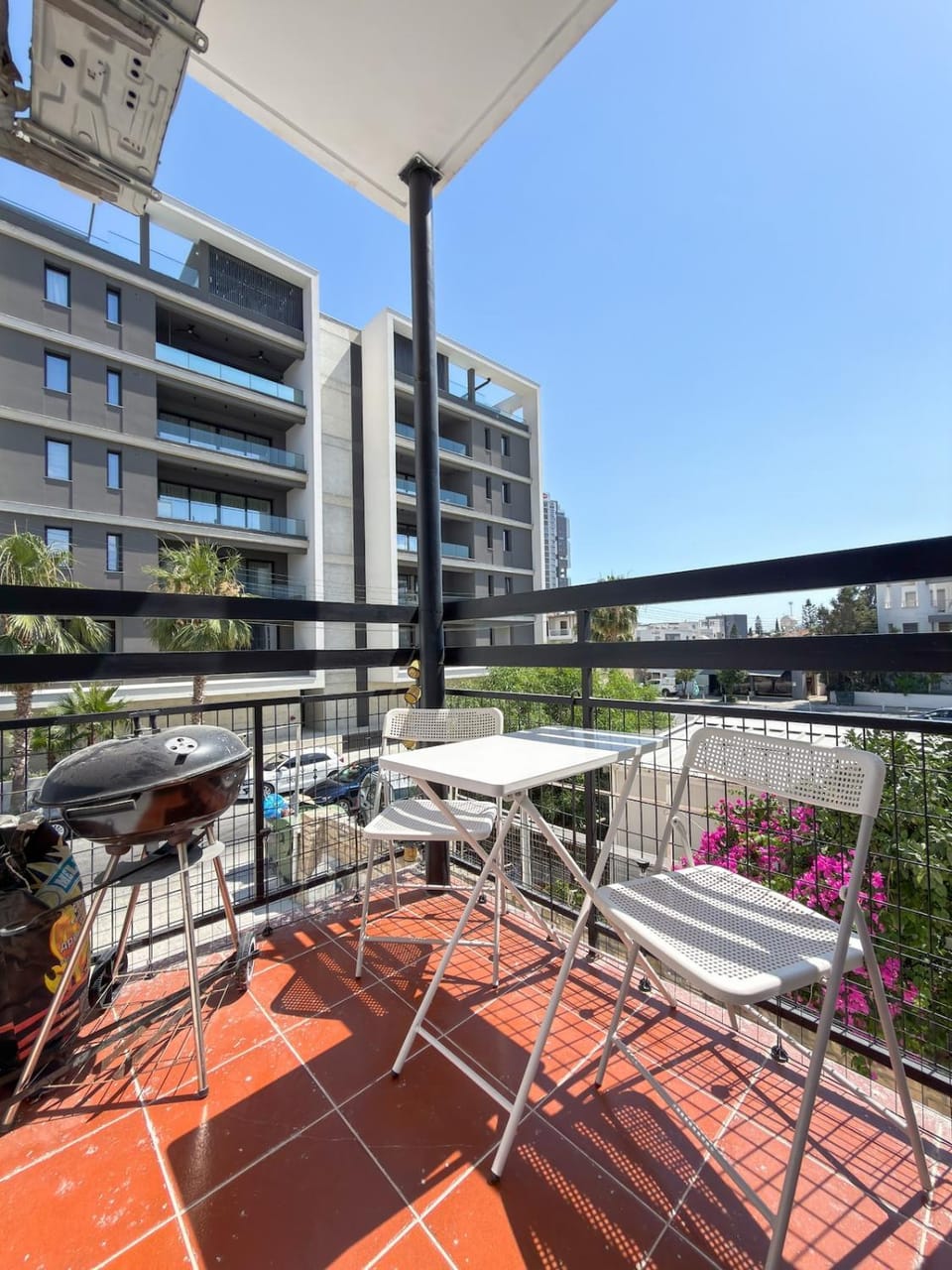 Property building, Patio, Day, View (from property/room), Balcony/Terrace, Balcony/Terrace, Dining area