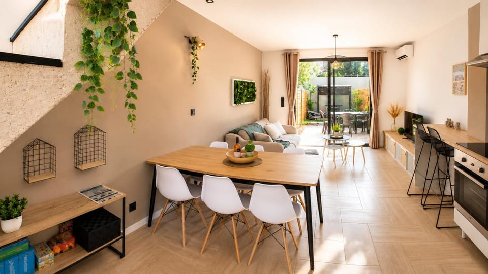 Maison duplex - 7p - jardinet et spa - 2mn des plages Casa Sounolyha House in Poggio-Mezzana