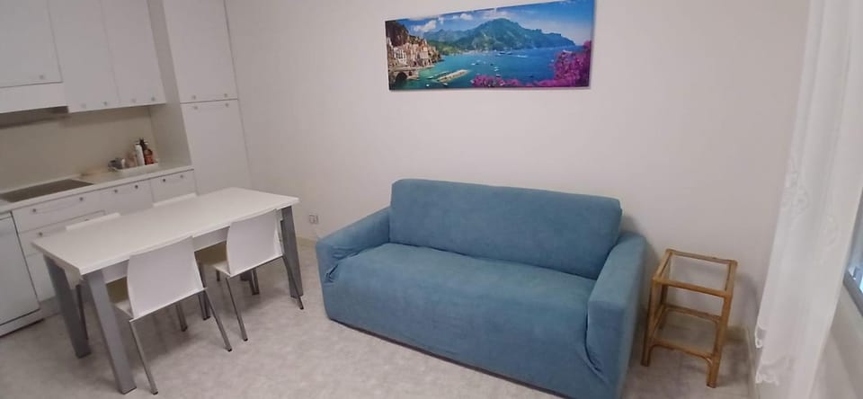 Living room, kitchen