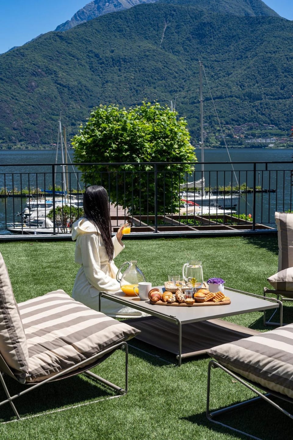 Garden, Balcony/Terrace, Lake view, Lake view, Breakfast, Italian breakfast