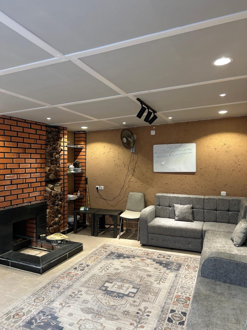 Living room, Dining area, air conditioner
