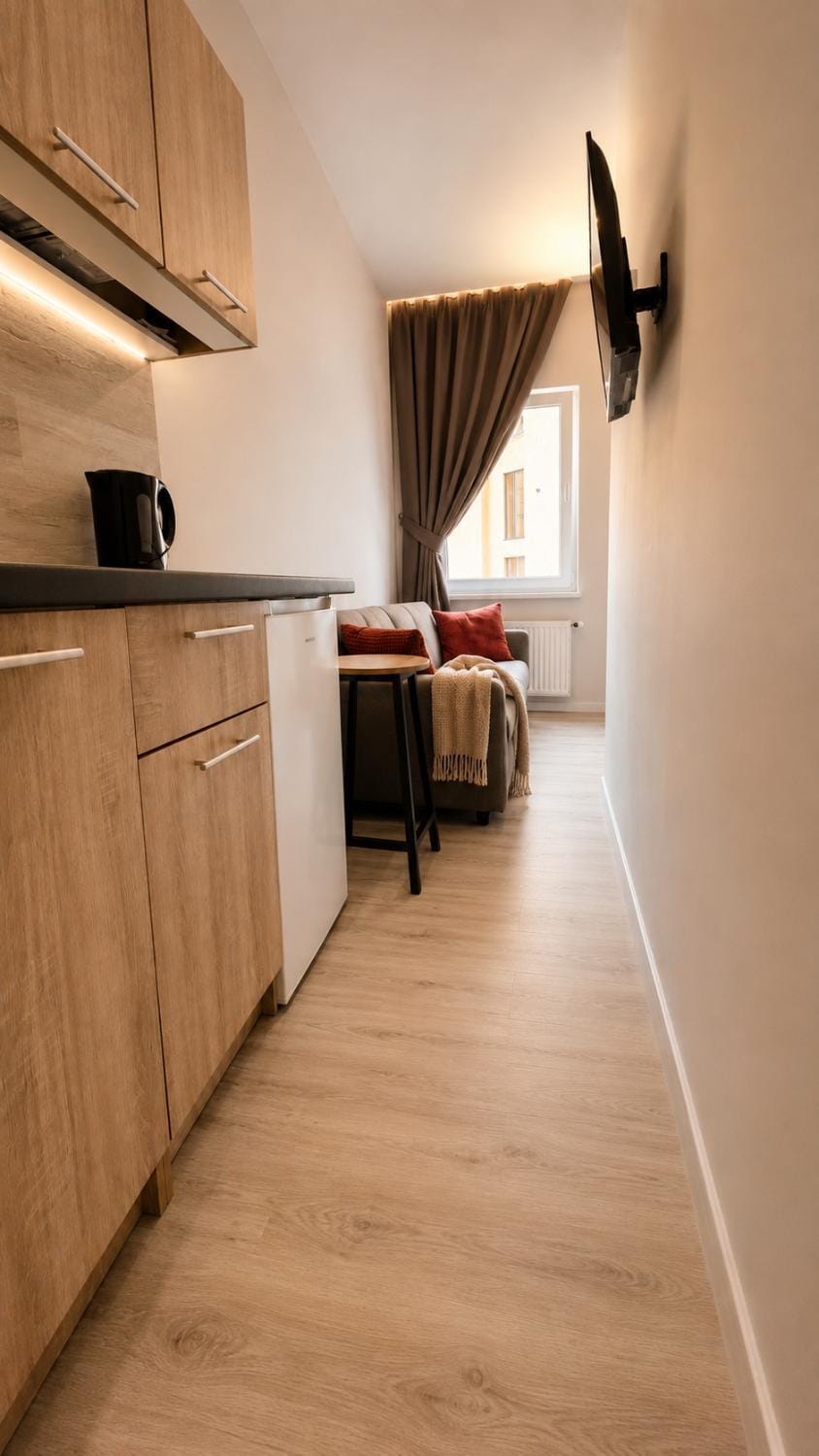 Singiel Room Apartment in Greater Poland Voivodeship