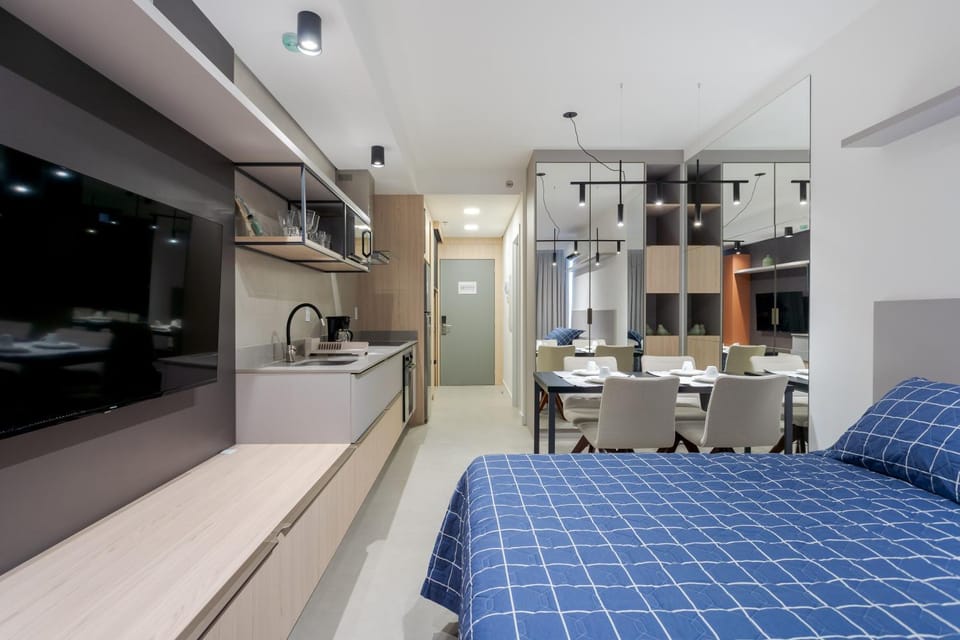 Studio Viva Trindade em frente ao HU e à UFSC - 424A Apartment in Florianopolis