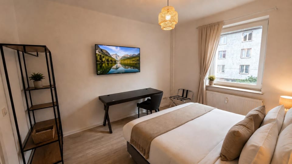Gemütliches Apartment für 6 Personen mit Balkon, Wifi, Smart-TVs Apartment in Saxony-Anhalt, Germany