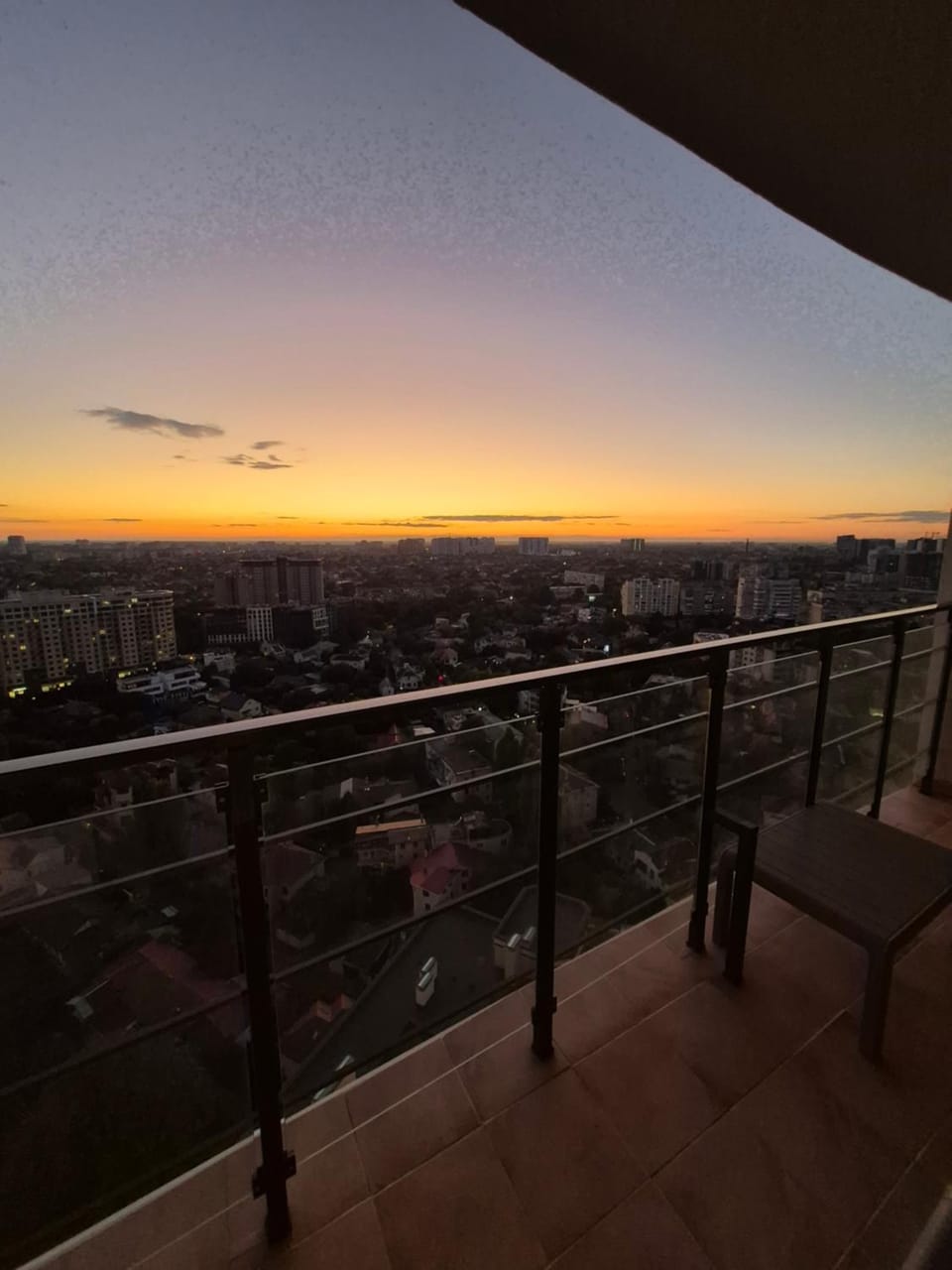 View (from property/room), Balcony/Terrace, Sunset