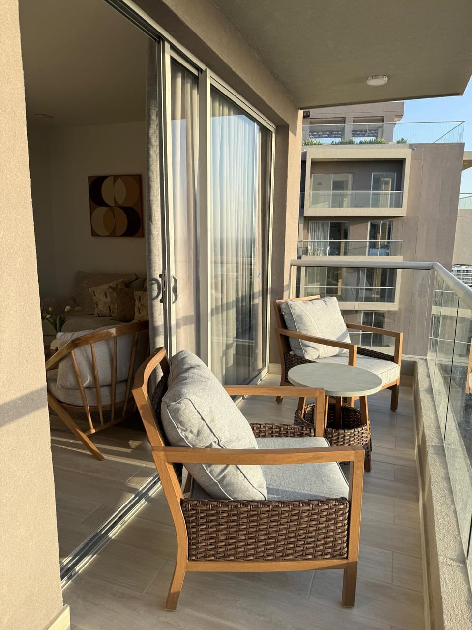 View (from property/room), Balcony/Terrace, Seating area