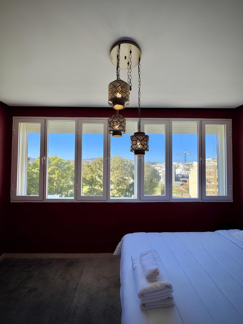 Majorelle Grenat stylish and bright Apartment in Tangier
