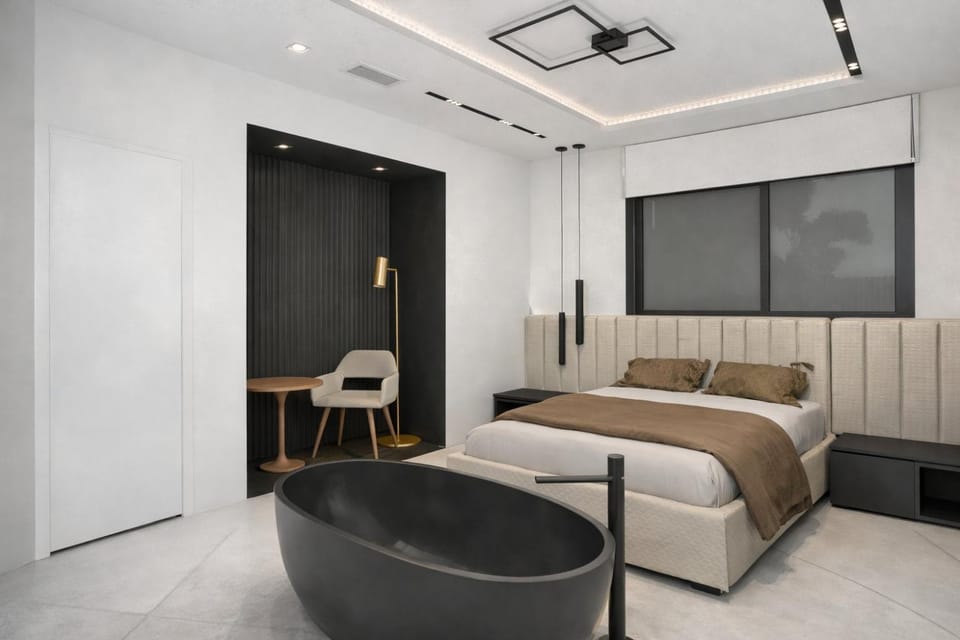Bedroom, Area and facilities, Bath