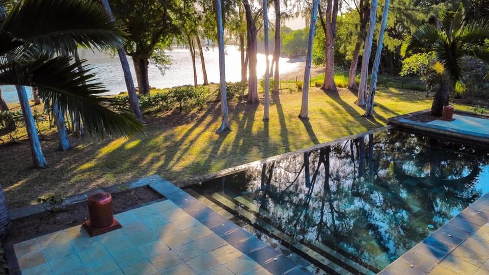 Beachfront Villa with Pool & Sunset Views Villa in Rivière Noire District, Mauritius