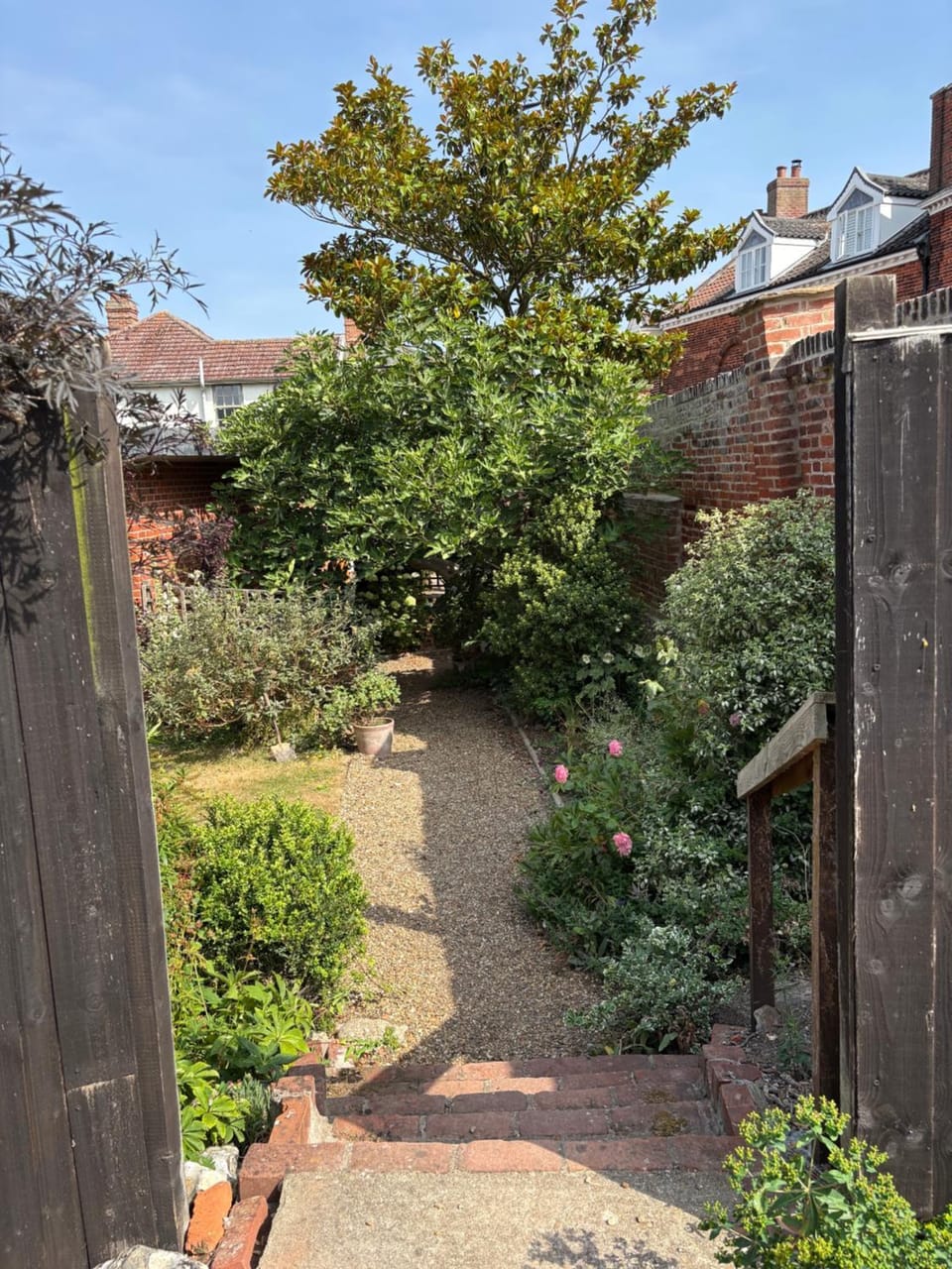 Property building, Garden