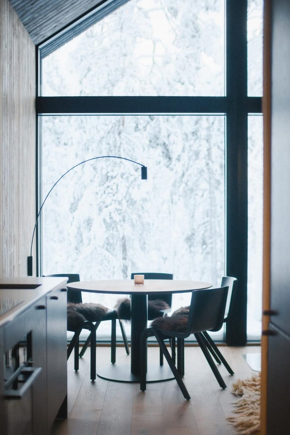 Winter, Living room, Seating area