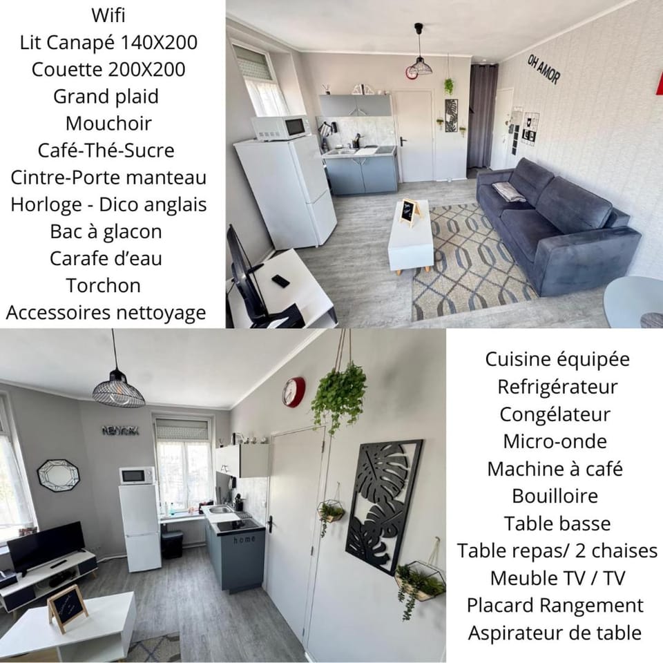 Bed, Kitchen or kitchenette, Living room, Seating area