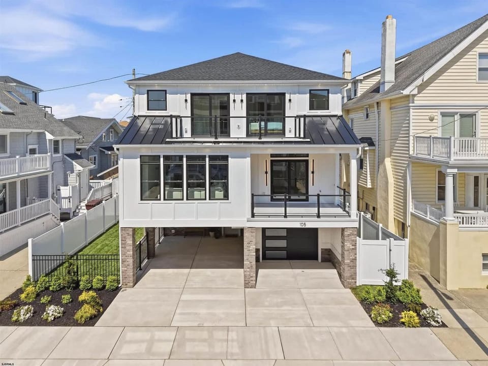 PURE LUXE Beach Block 5br Mansion House in Ventnor City