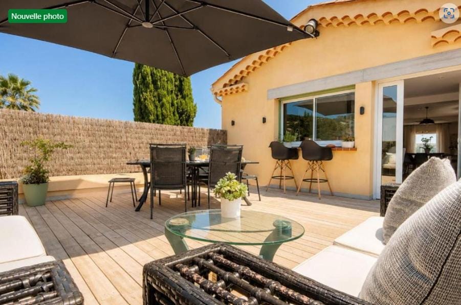 Haut de villa Le Verseau Apartment in Mandelieu-La Napoule
