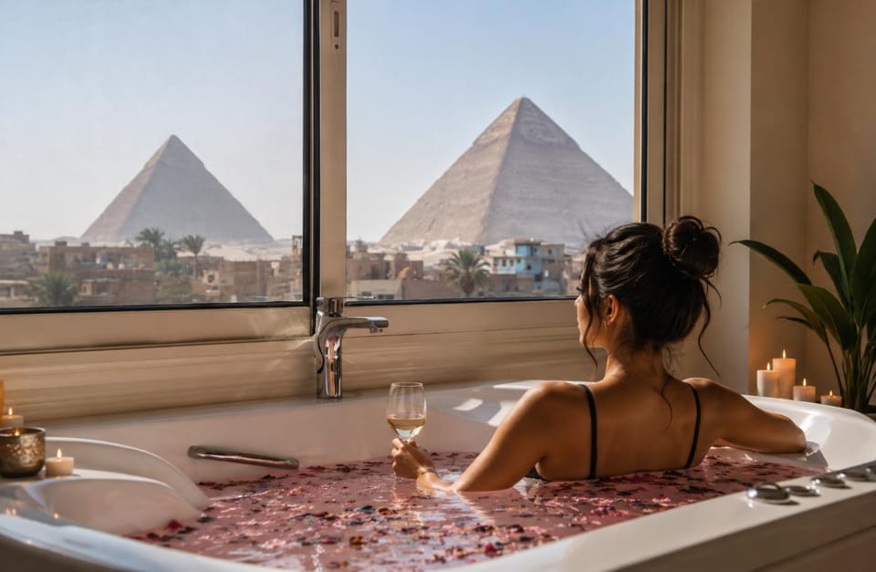 Pyramids view M Hotel in Egypt