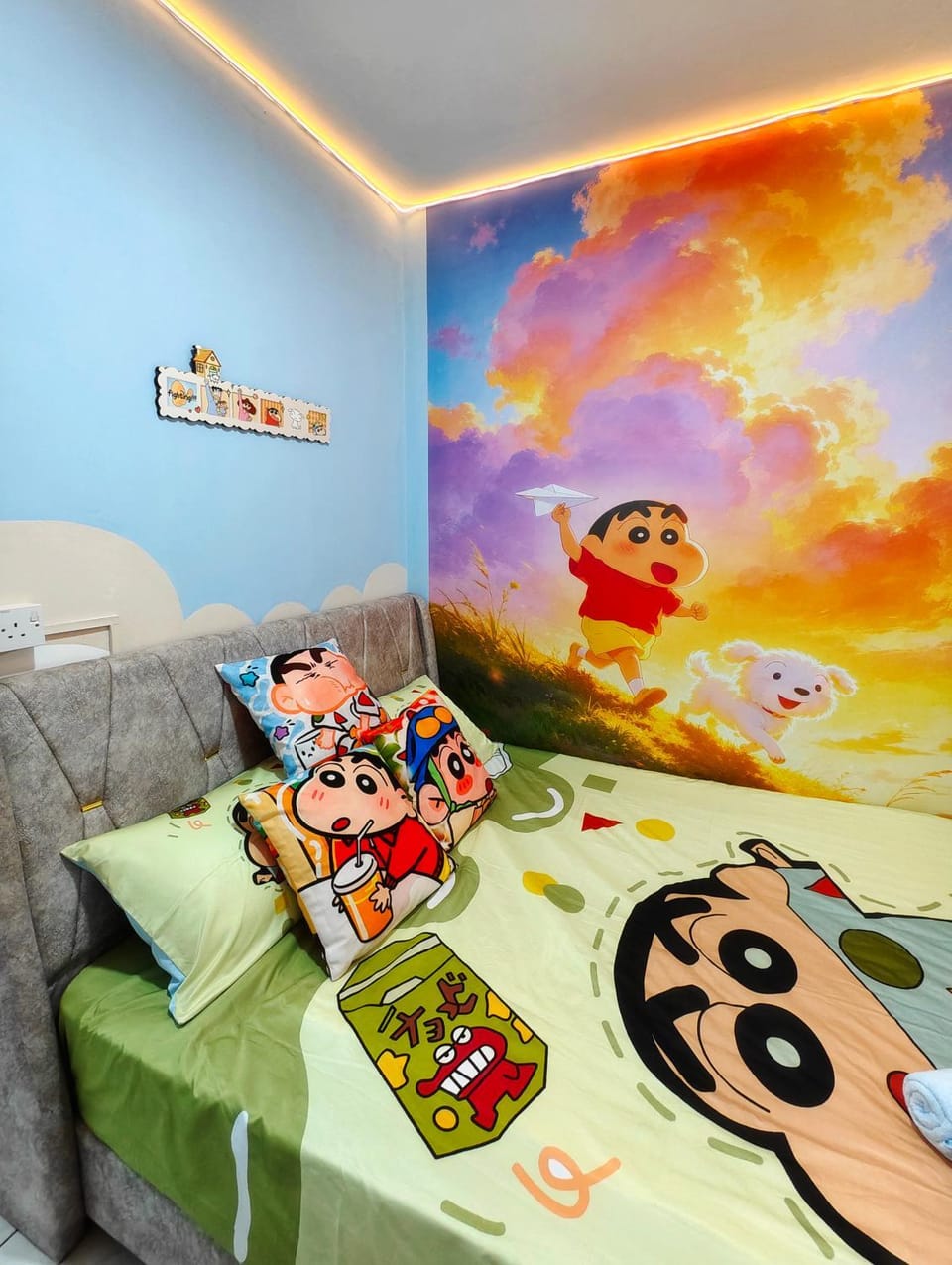 ShinChan-蜡笔小新 Fashion LED Studio Kampar I Ipoh 2px Apartment in Perak