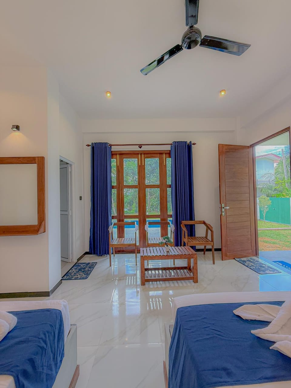 Photo of the whole room, Bedroom