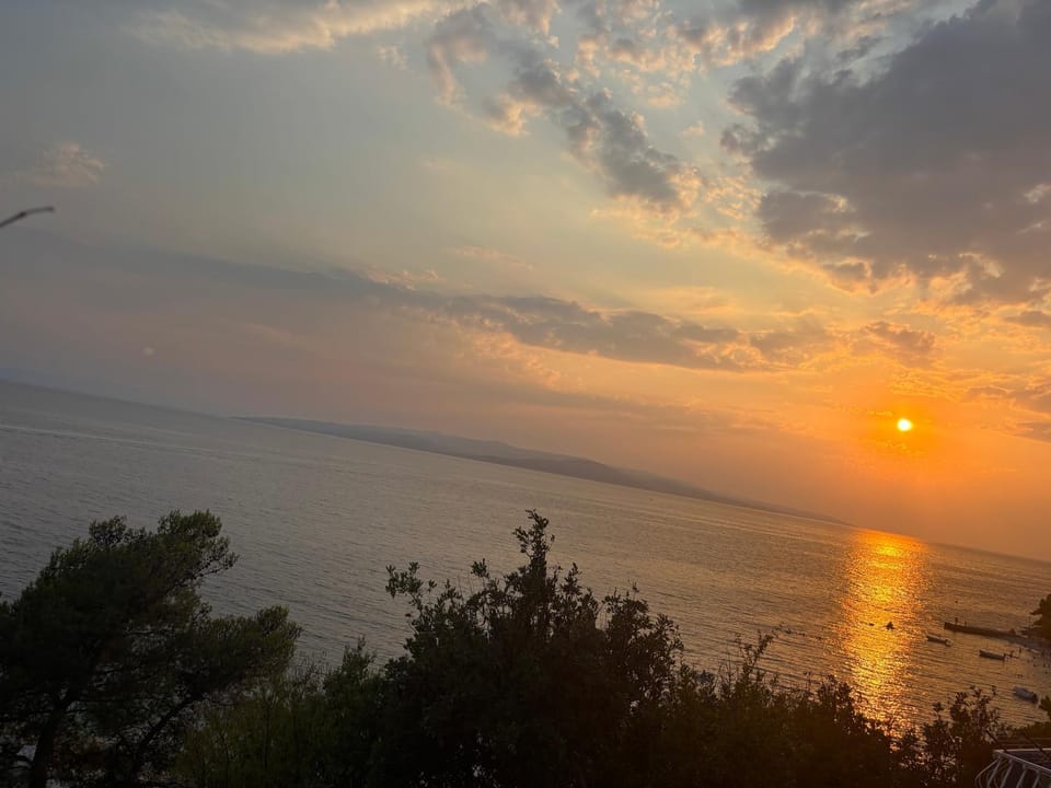 Sea view, Sunset