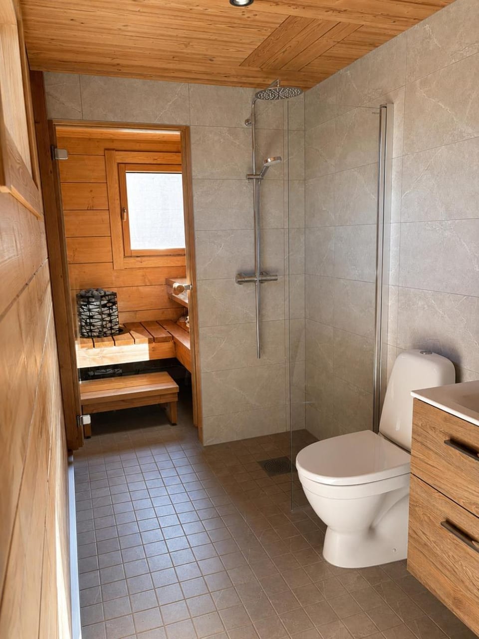 Shower, Toilet, Sauna, Bathroom