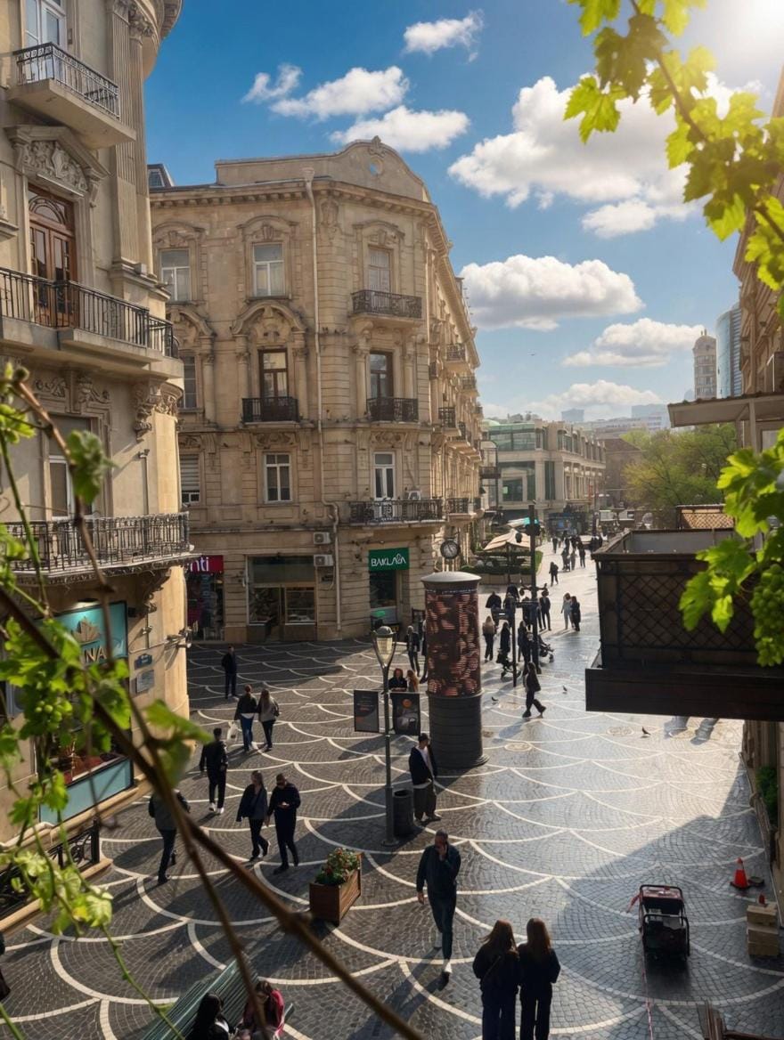 Nizami street balcony apartment Apartment in Baku