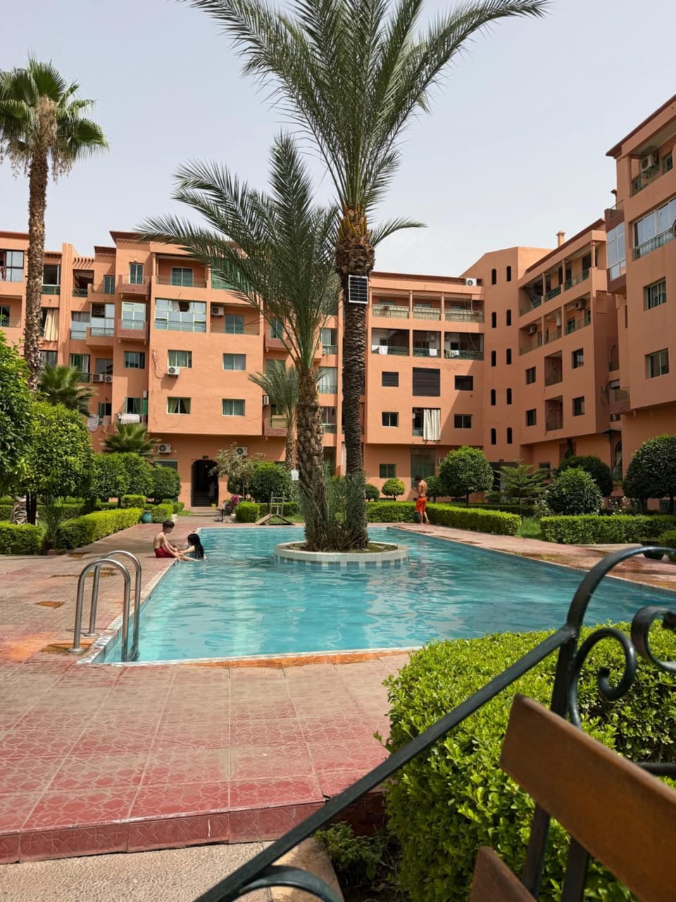 Property building, Day, Garden, Garden view, Pool view, Swimming pool