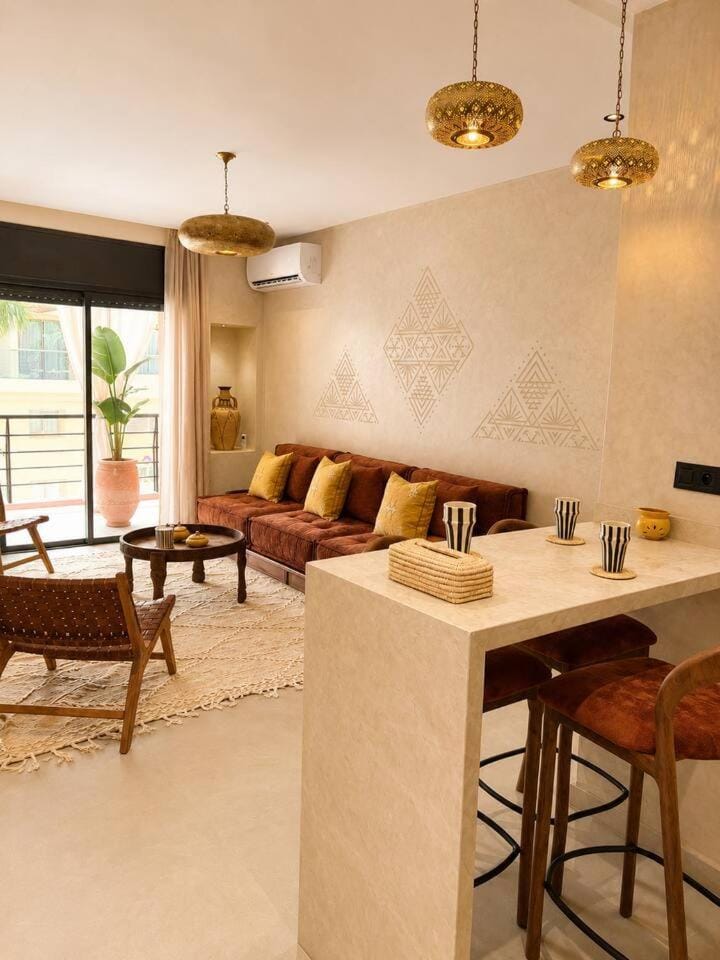 8 - Premium apartment with terrace, Gueliz Apartment in Marrakesh