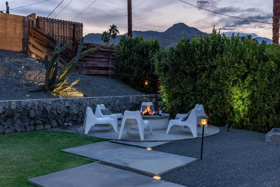 Top of the Cove House in Cathedral City