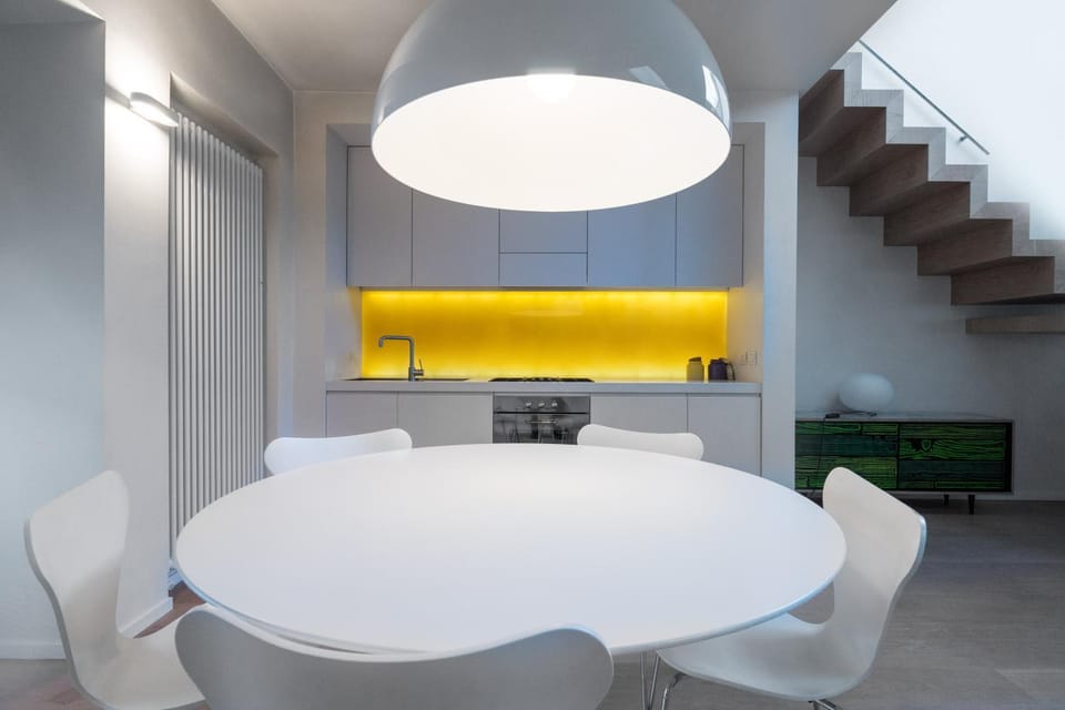 Kitchen or kitchenette, Living room