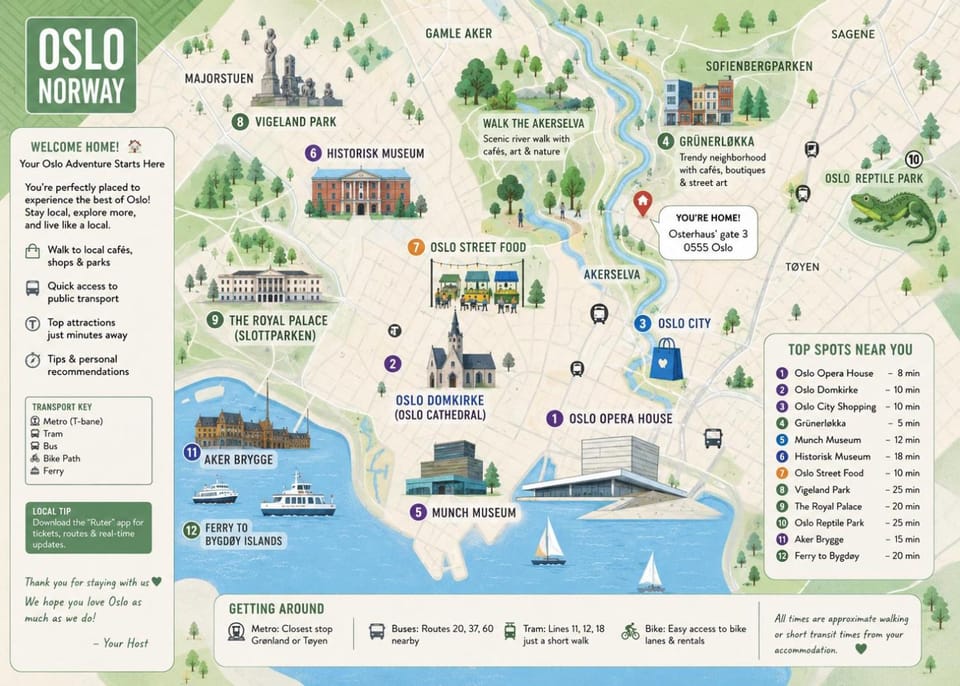 Area and facilities