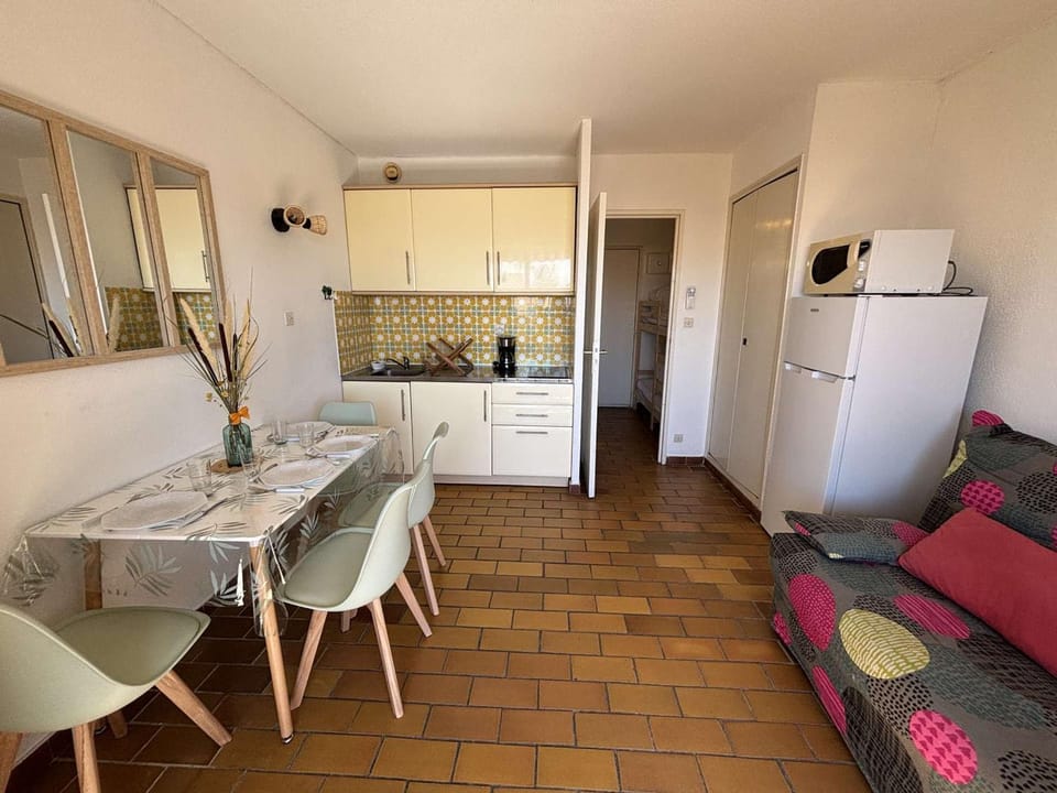 Studio cabine climatisé, aperçu mer - 4 pers. - FR-1-845-40 Cabin in La Cadière-d'Azur