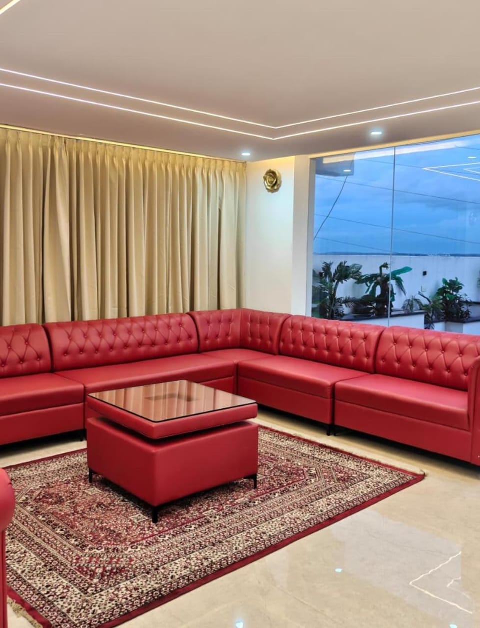 Living room, Lounge or bar, sunbed