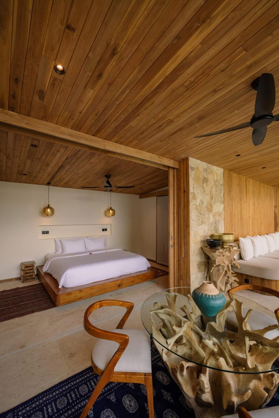 Living room, Bedroom