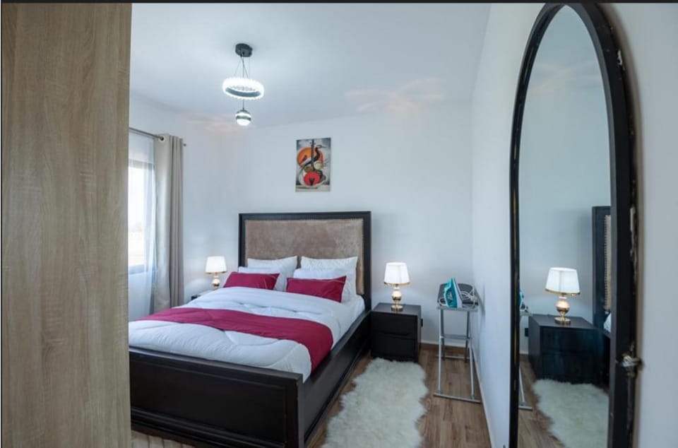 Bed, Photo of the whole room, Bedroom, wardrobe