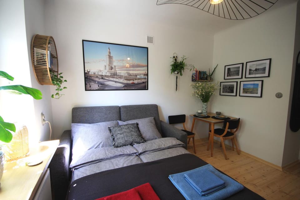 Bed, Living room, Photo of the whole room, Seating area, Bedroom, pet friendly