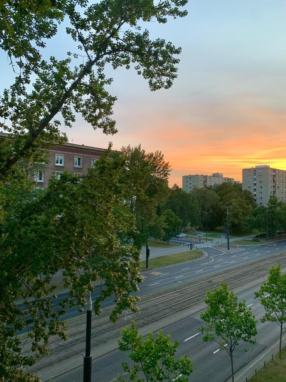 Neighbourhood, Natural landscape, View (from property/room), Street view, Sunset, Parking