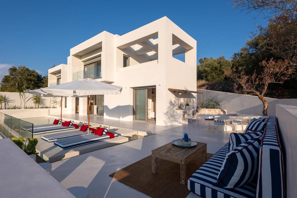 CAPO LEFKADA Villa 71 - Sea View - Two Private Pools Villa in Peloponnese, Western Greece and the Ionian
