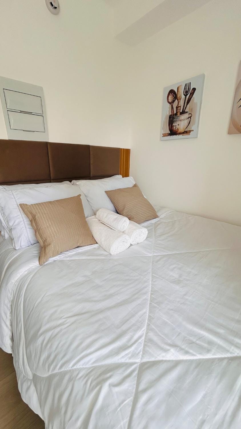 Studio com sacada, piscina e academia a 25 min Aeroporto GRU Apartment in Guarulhos