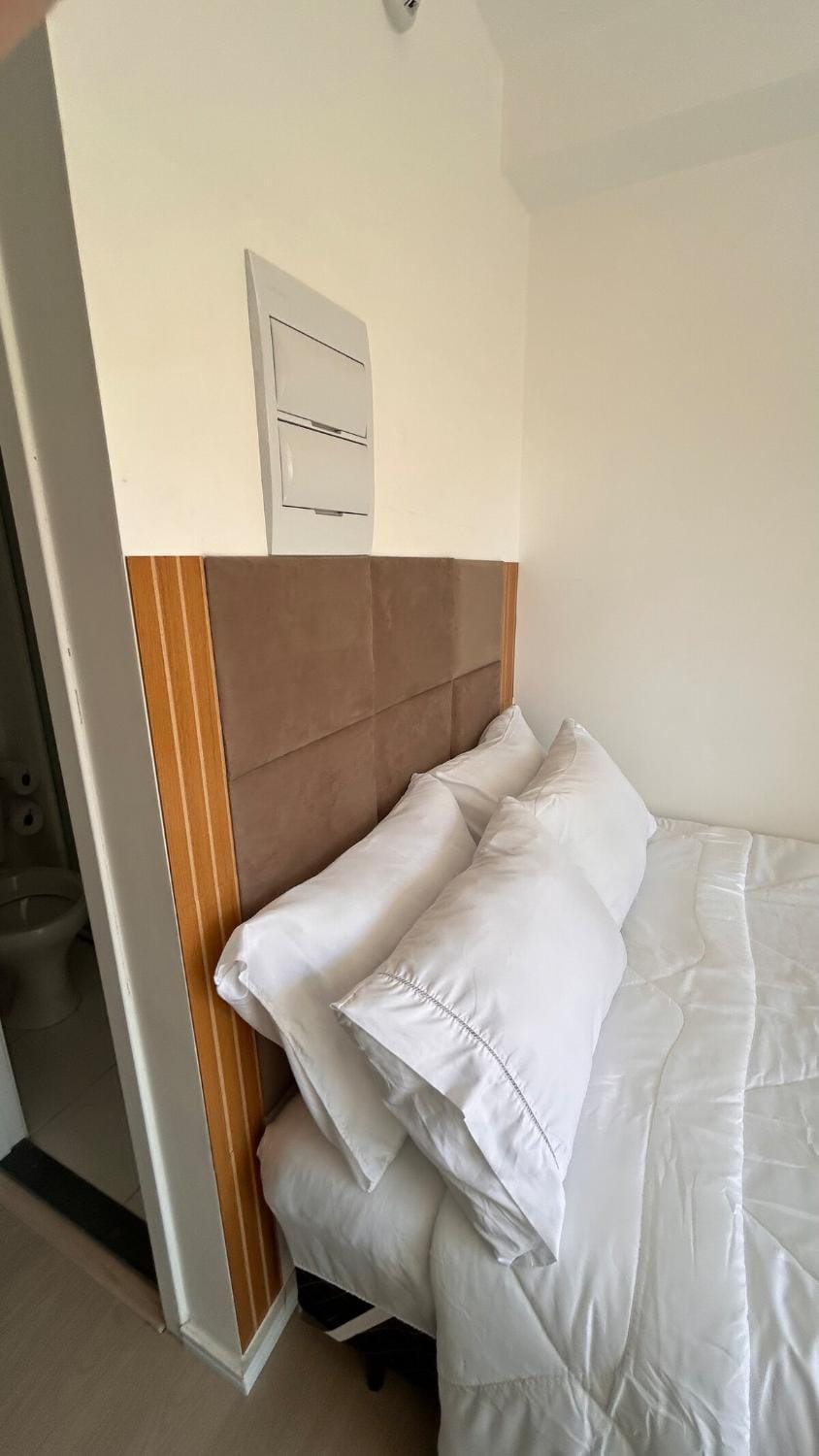 Studio com sacada, piscina e academia a 25 min Aeroporto GRU Apartment in Guarulhos