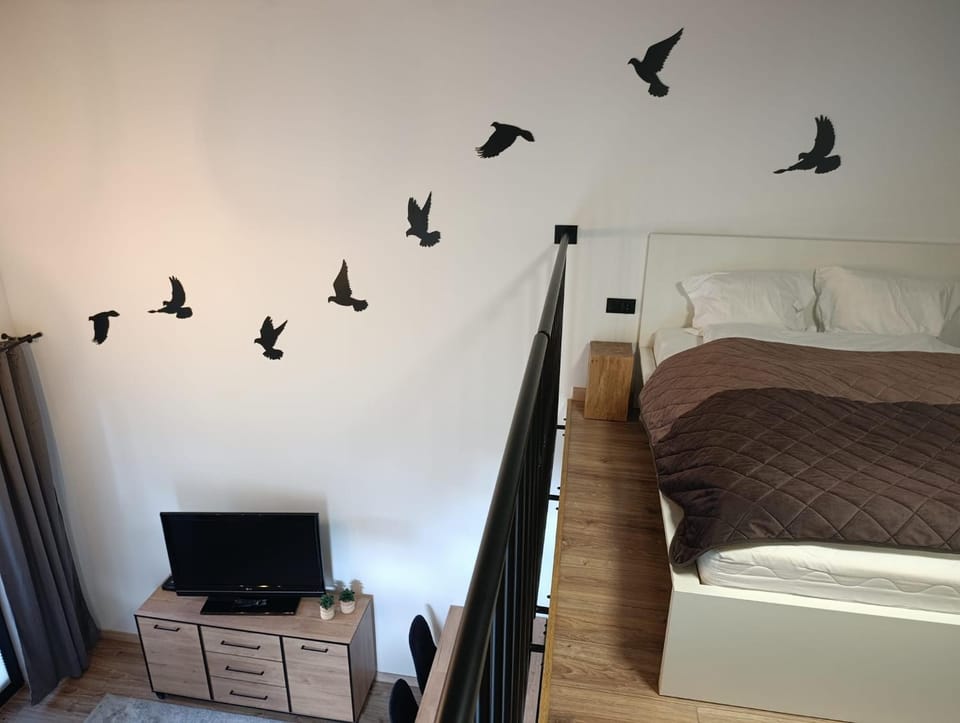 Communal lounge/ TV room, Bed, TV and multimedia, Photo of the whole room, Evening entertainment, Bedroom