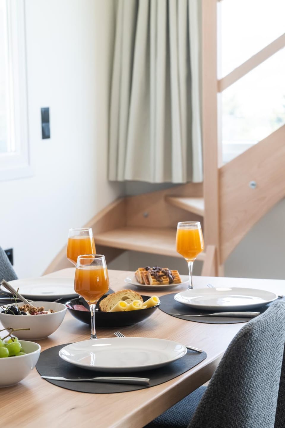 Dining area, Breakfast