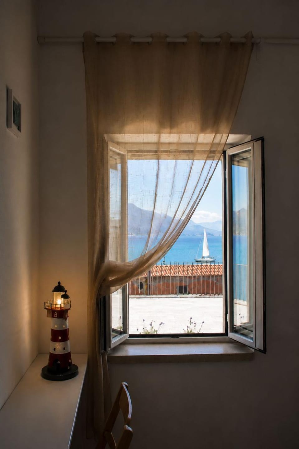 Natural landscape, Mountain view, Sea view