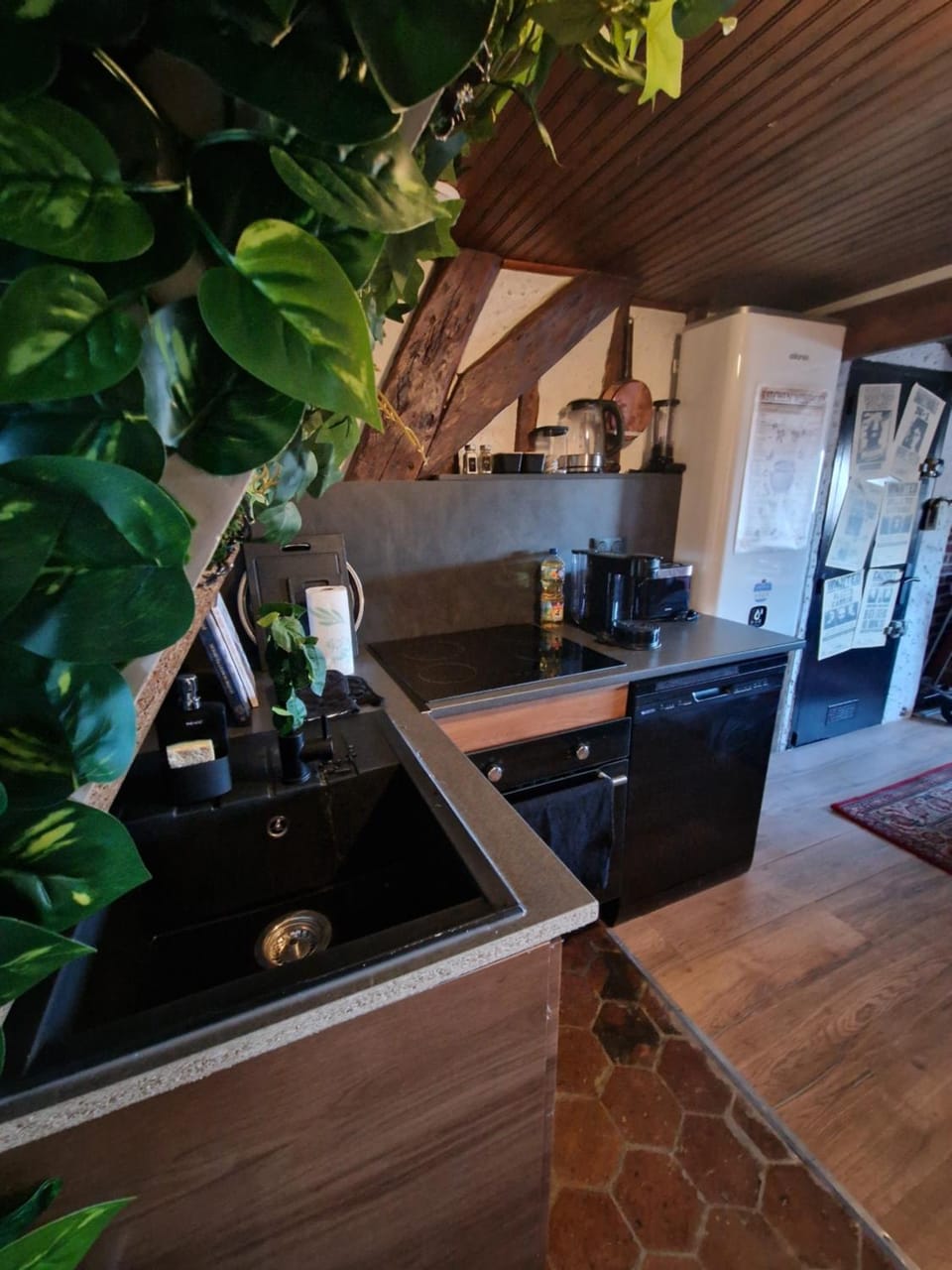 Kitchen or kitchenette, Dining area